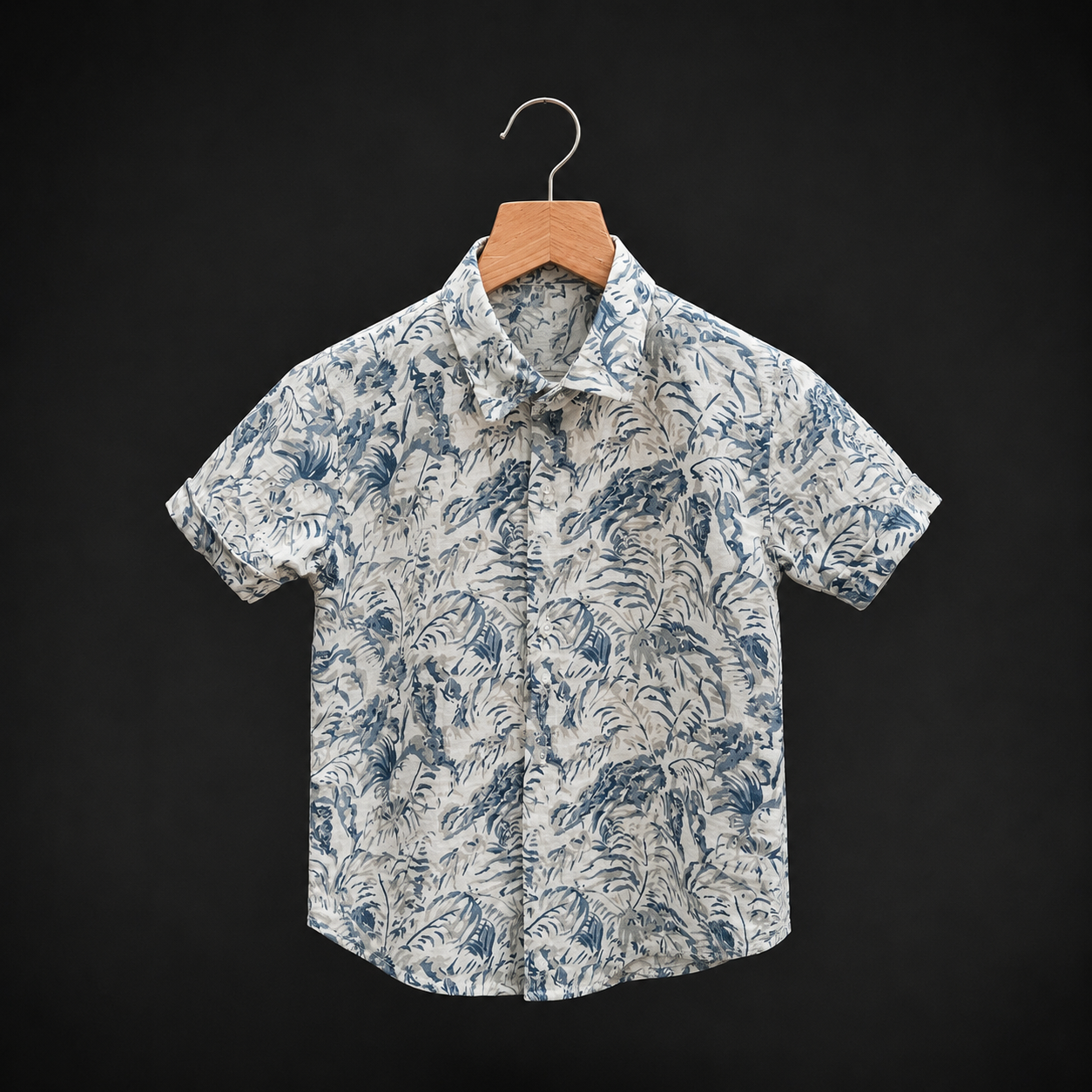 Blue Harmony shirt for boys 1Y to 5Y