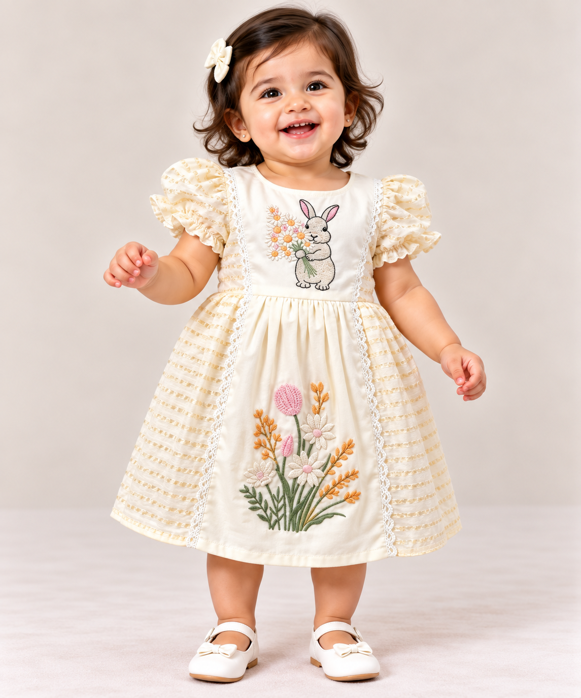 Botanical Applique Dress