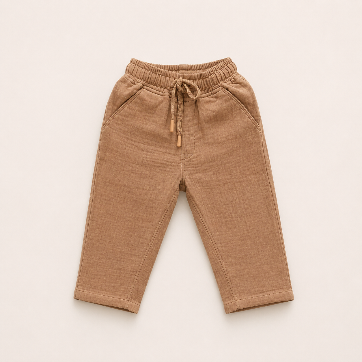 Camel Muslin Pant For Boys 1Y to 5Y