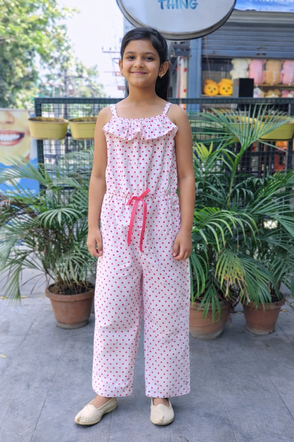 Whizzo Kids pink dress for Girls – Festive Wear with Soft Cotton Lining (Age 1 to 10 Years)