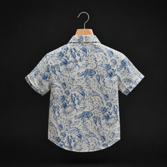 Blue Harmony shirt for boys 1Y to 5Y