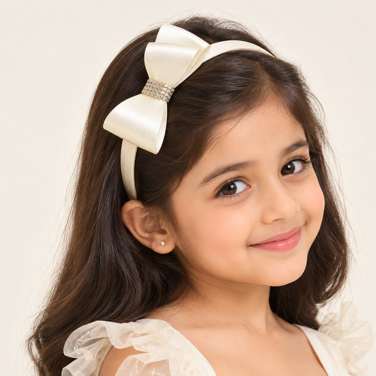 Pearl Bow Headband