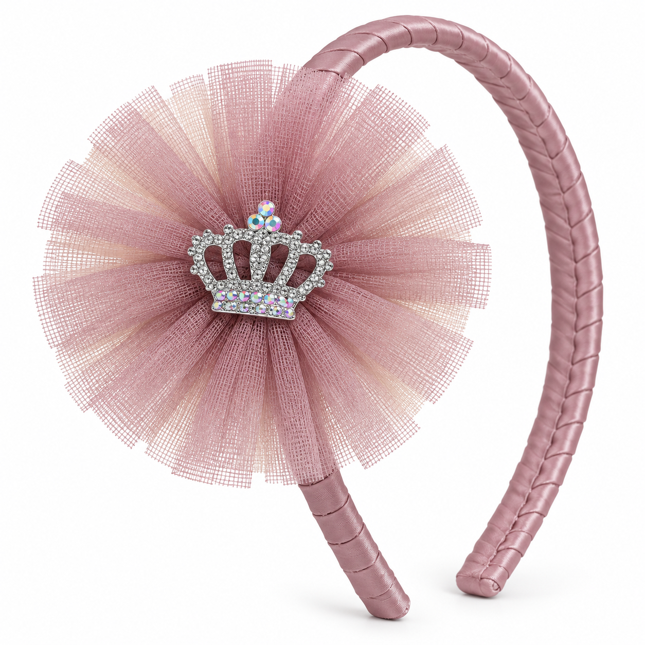 Tulle Crown Birthday Headband