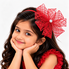 Layered Petal Bow Headband