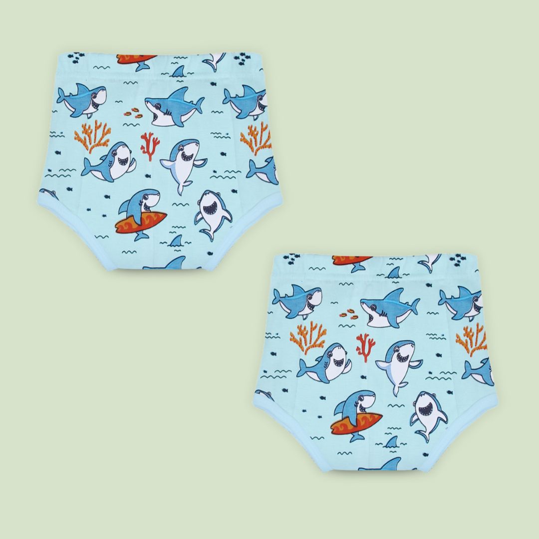 6-12 Months (Pack of 2)  - Ultra Undies - Baby Padded Underwear