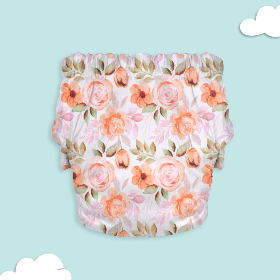 Ice Candy Newborn Cloth Diaper 2.0 with 1 cotton Insert (2 kg - 5 kg)
