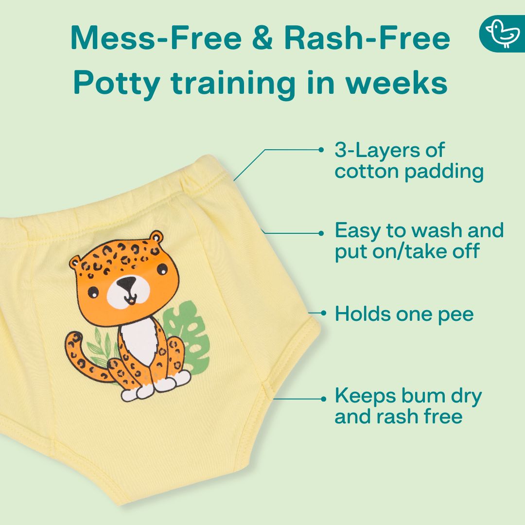 6-12 Months (Pack of 2)  - Ultra Undies - Baby Padded Underwear