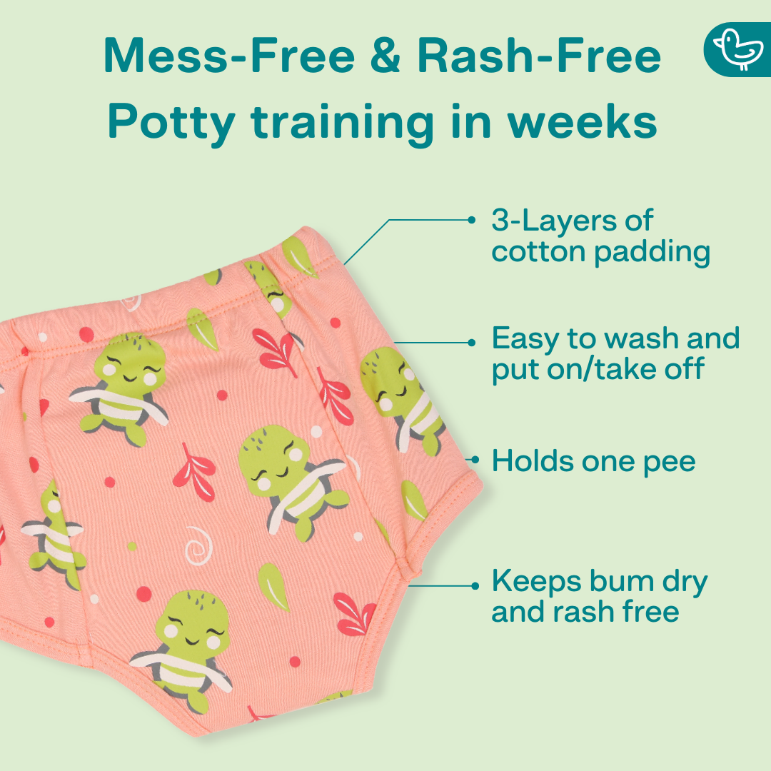 1-2 Years (Pack of 3)  - Ultra Undies - Baby Padded Underwear