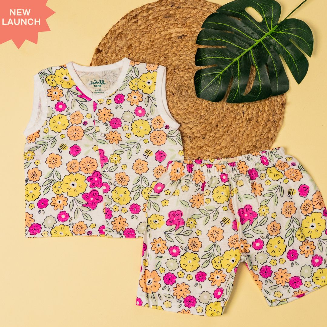 Hello Jungle - Muslin Jabla and Shorts for Babies and Toddlers