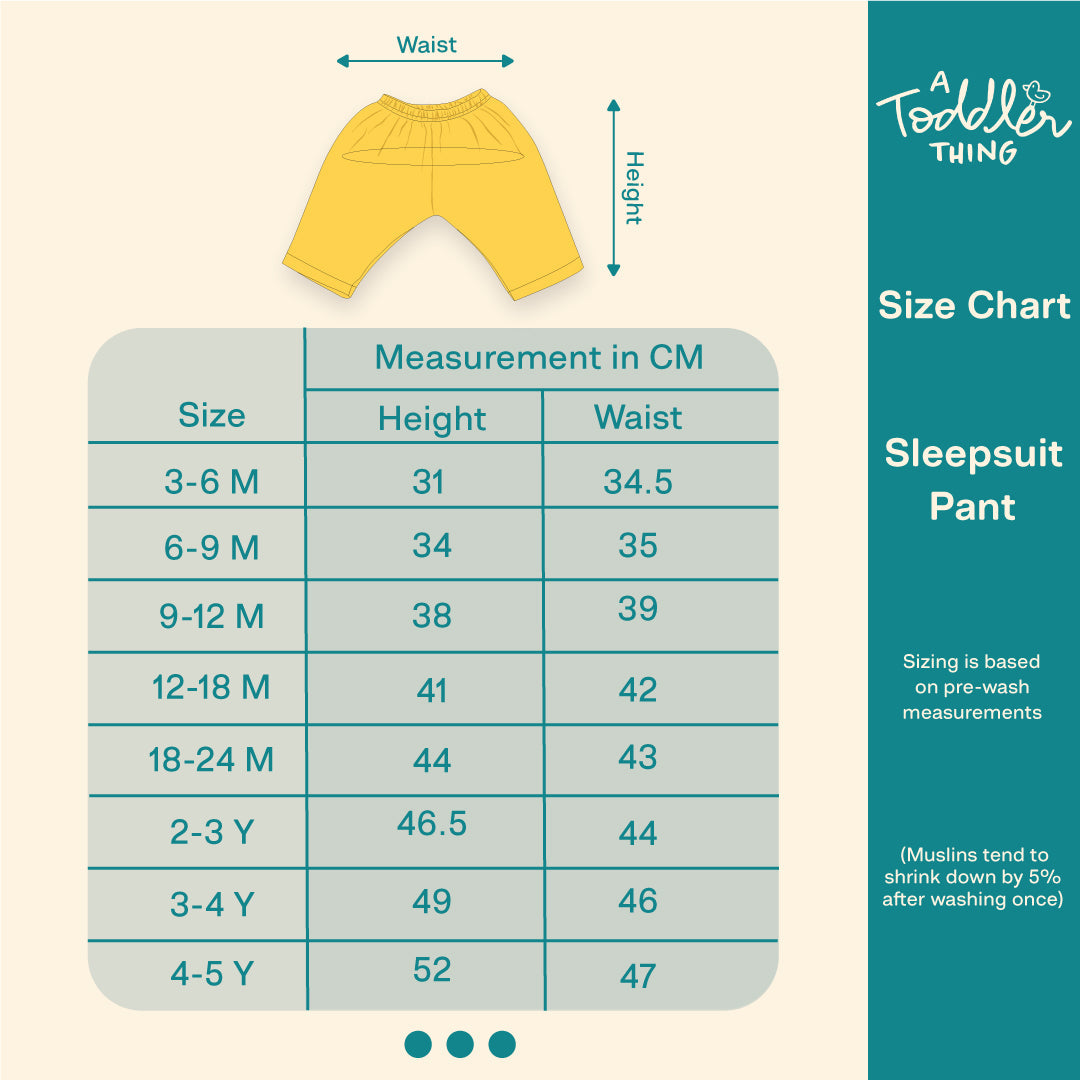 Boxed With Toddler Tales - Muslin Sleep Suit for babies and kids (Unisex) - Pack of 2