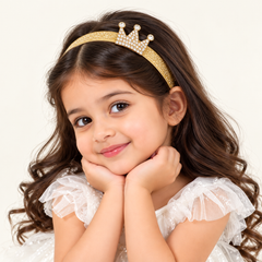 Sparkling Crystal Crown Hairband