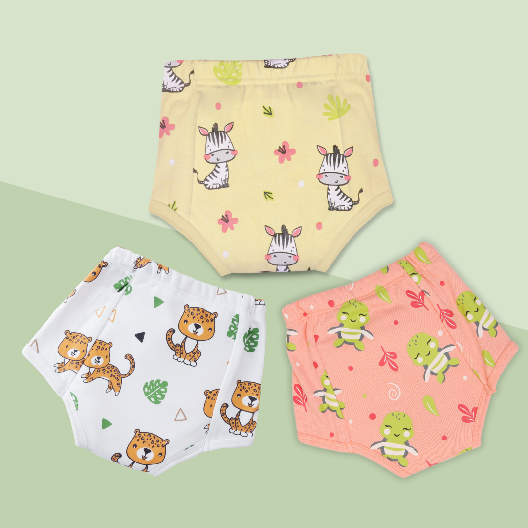 6-12 Months (Pack of 3)  - Ultra Undies - Baby Padded Underwear