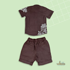 Desert Sage Muslin Co-Ord for boys 