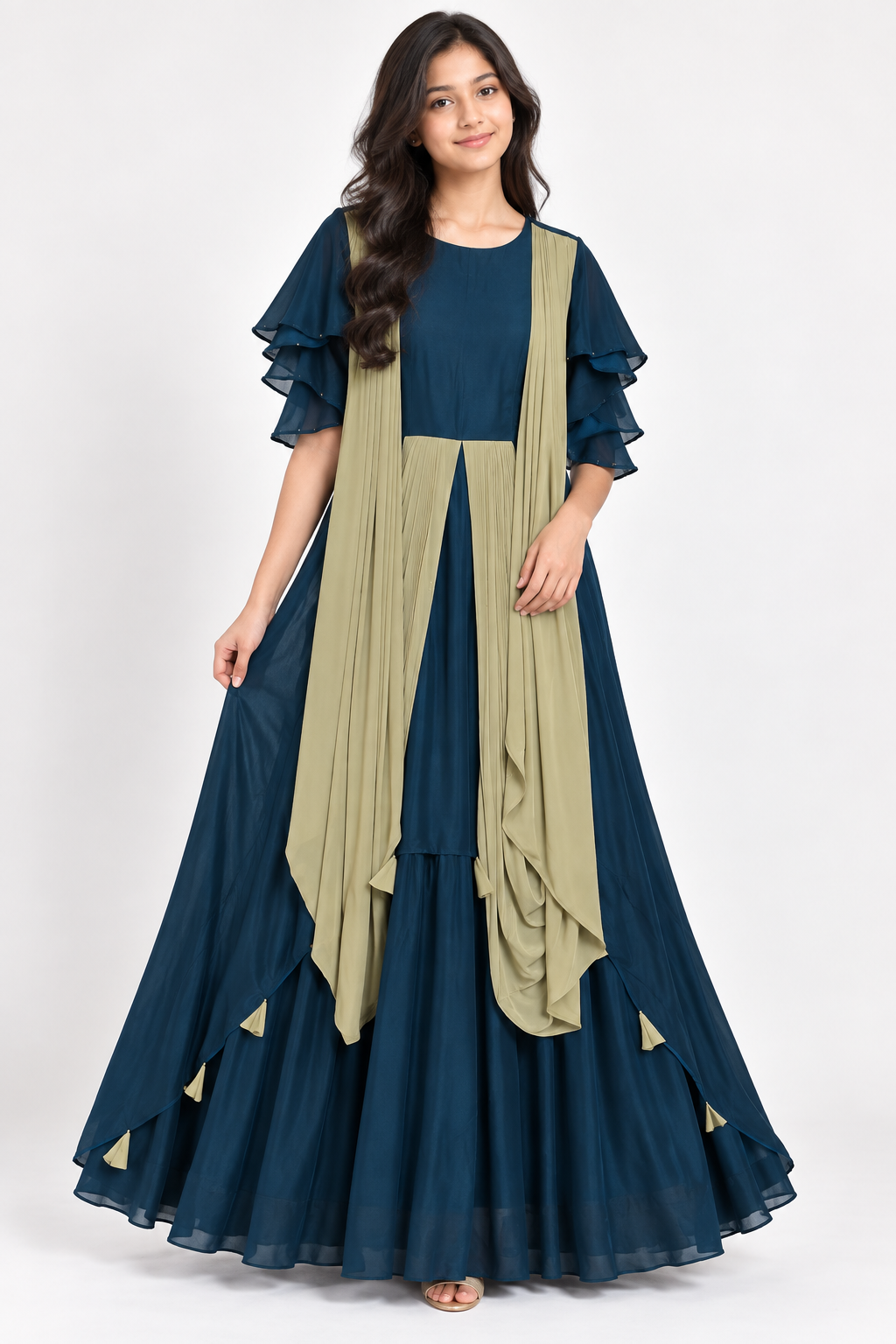 Elise Sequin Gown for Girls | 16-18Y