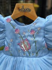 Butterfly Meadow Organza Dress