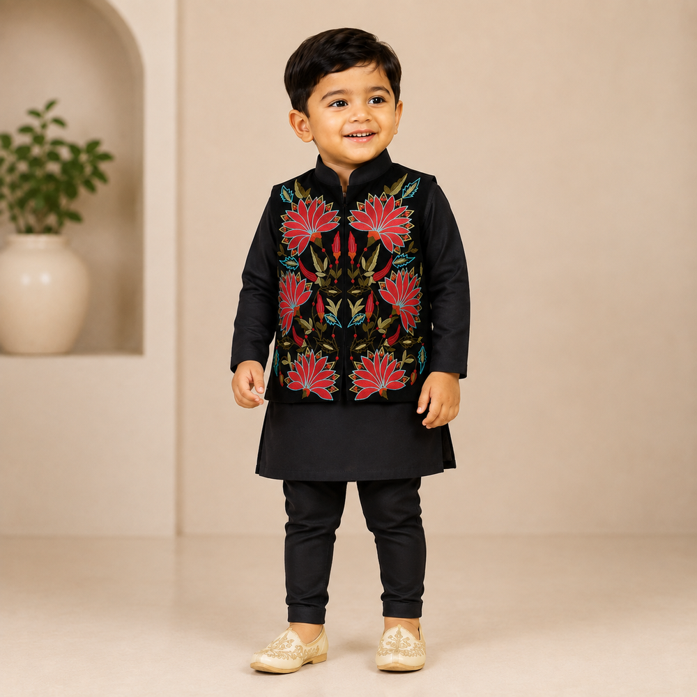 Florven Jacket Kurta Set