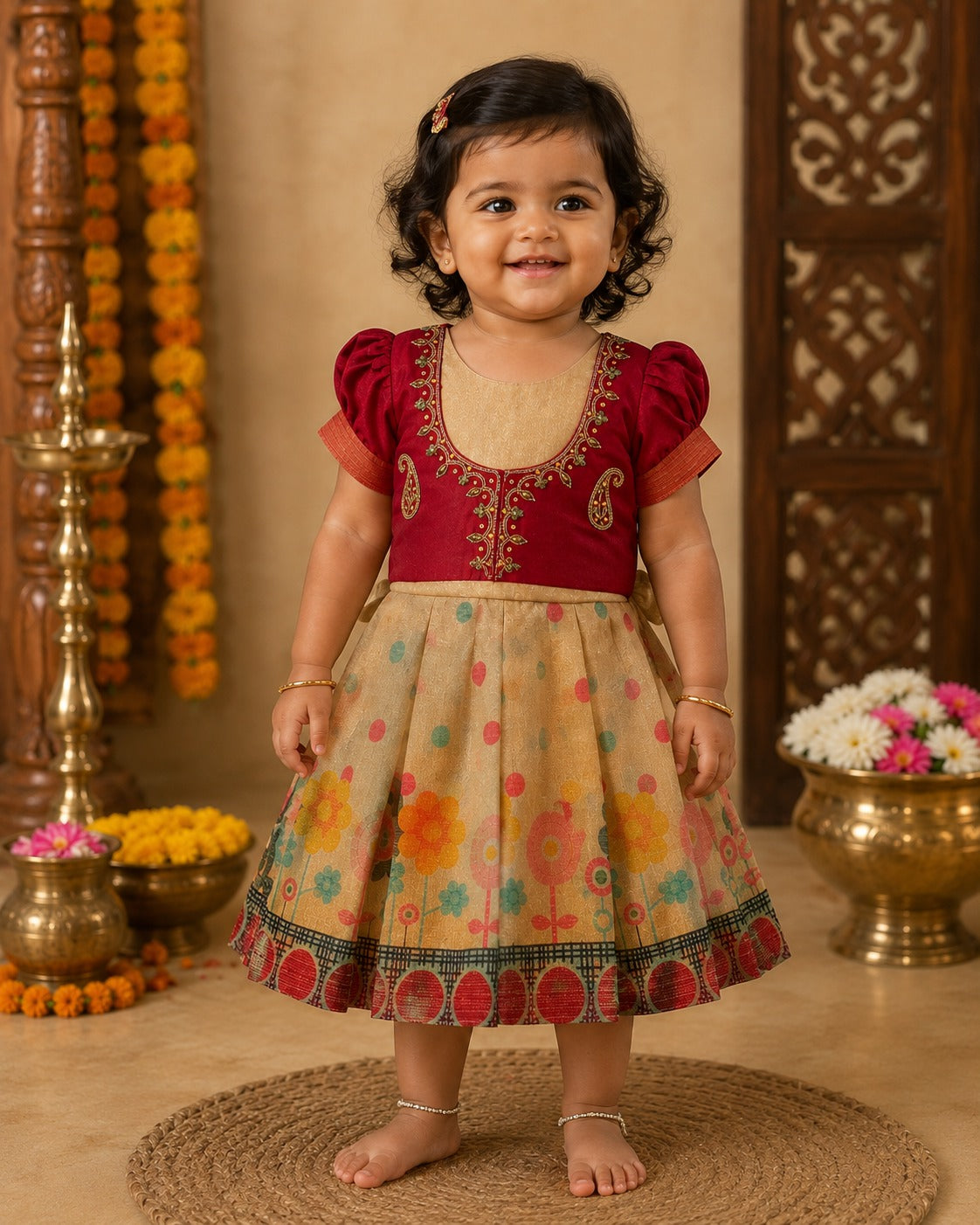 Hasitha Silk Grand Dress
