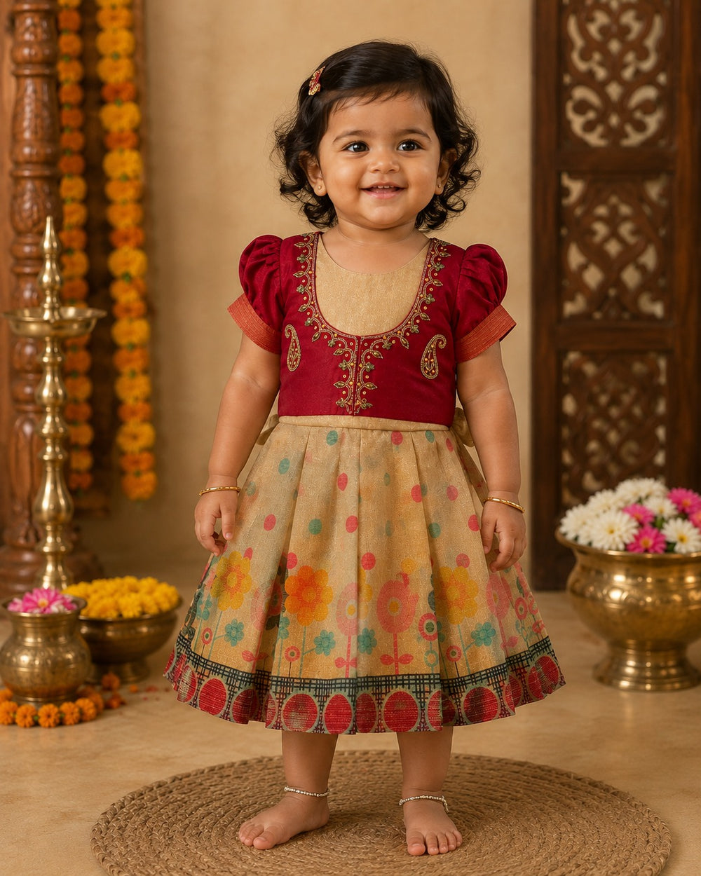 Hasitha Silk Grand Dress