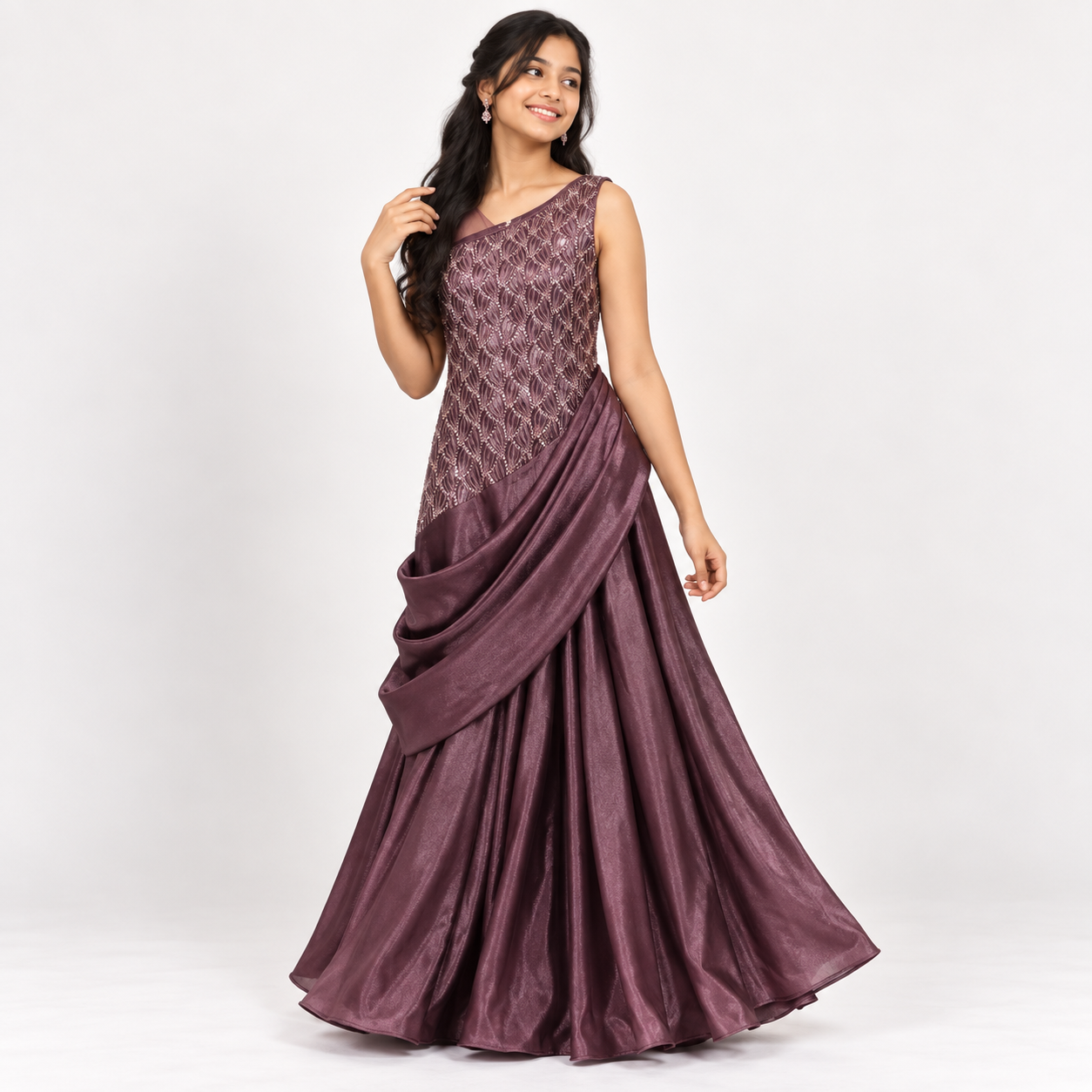 Irene Classic Gown for Girls | 9Y to 15Y
