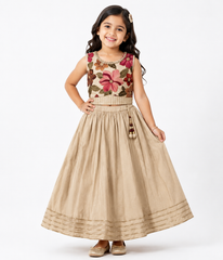 Ivorelle Floral Lehenga Set for Girls | 1Y to 6Y