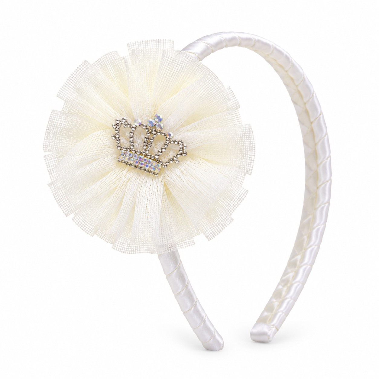 Tulle Crown Birthday Headband