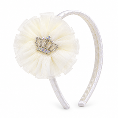 Tulle Crown Birthday Headband
