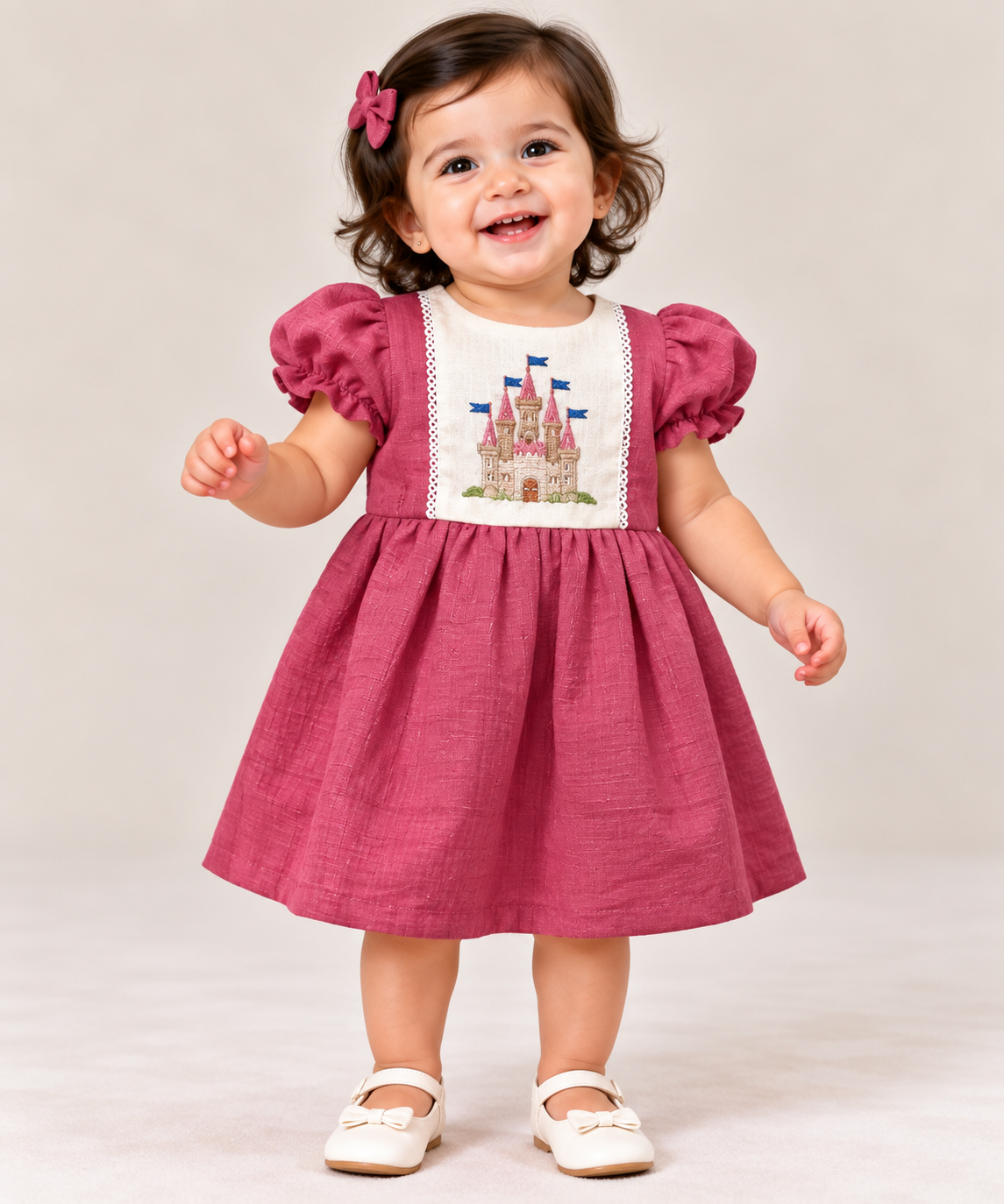 Kingdom Embroidered Panel Dress