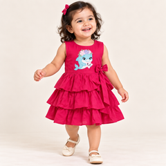 Layered Ruffle Dalphine Dress