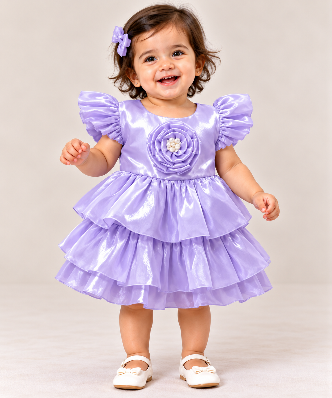 Layered Sleeve Party Dress
