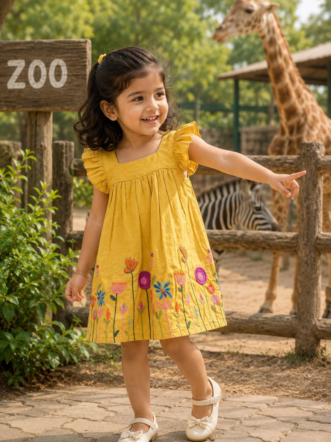 Marigold Meadow Dress