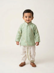 Majestic Cypress Festive Dhoti Set for Boys | Newborn to 5Y