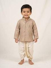 Majestic Cypress Festive Dhoti Set