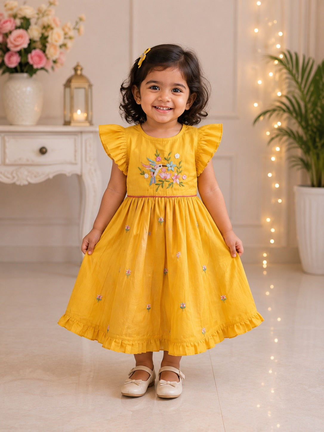 Malarini Silk Dress for Girls | 1Y to 5Y