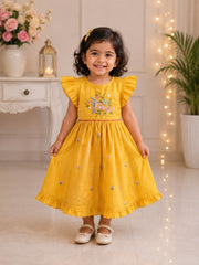Malarini Silk Dress for Girls | 1Y to 5Y