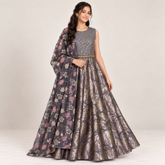Meera Ruffle Gown for Girls | 14Y-15Y