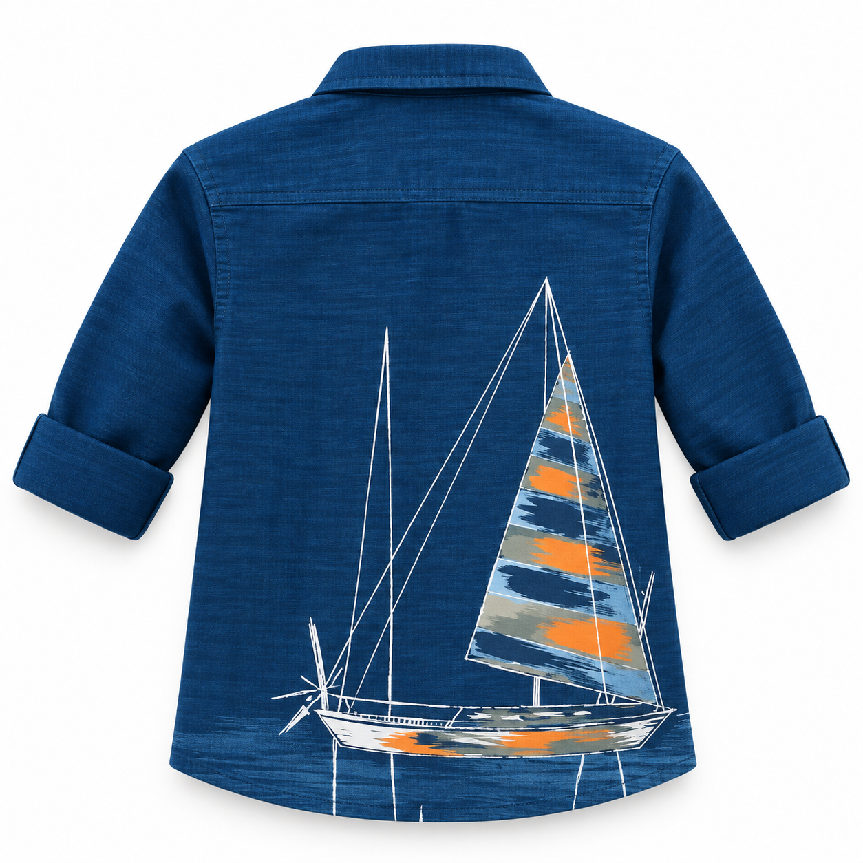 Voyager Sail Print Shirt | 1-5Y