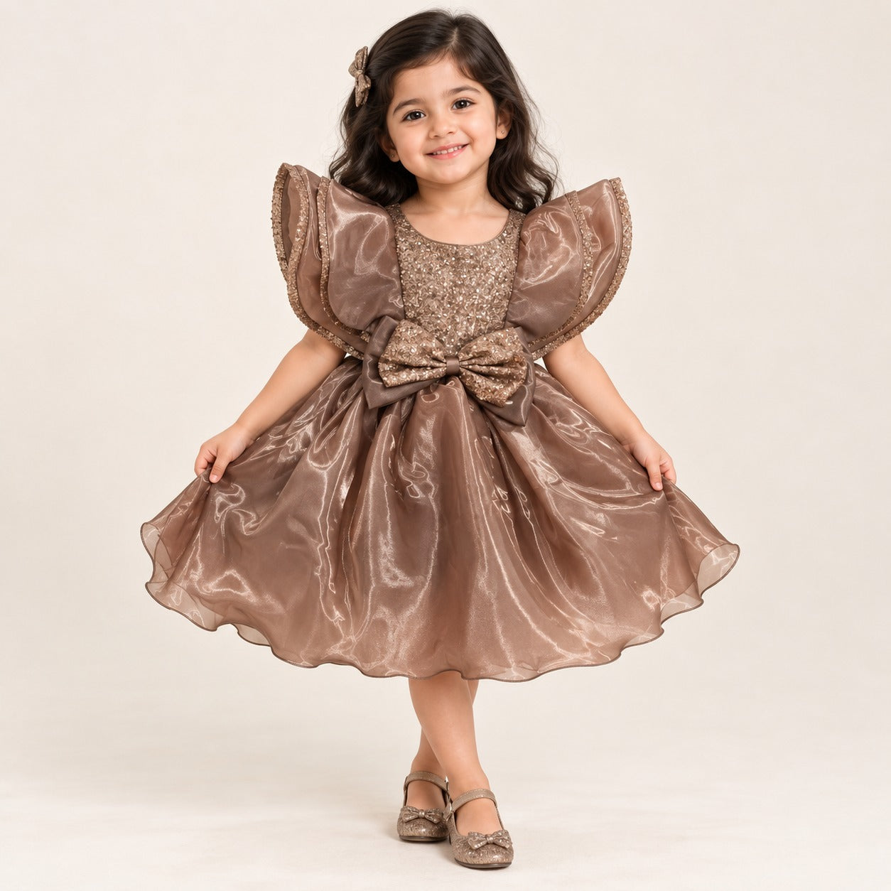 Nia Party Dress for Girls | 1Y to 4Y