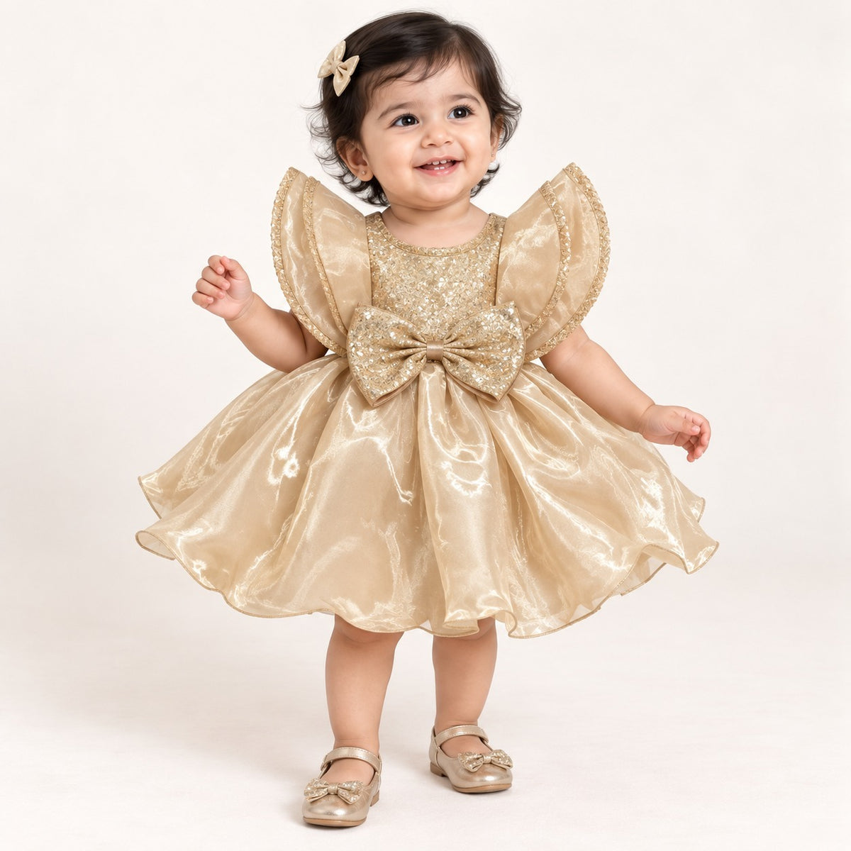 Nia Party Dress for Girls | 1Y to 4Y