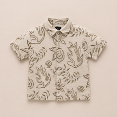 Not Long Ago Muslin Shirt For Boys 1Y to 5Y