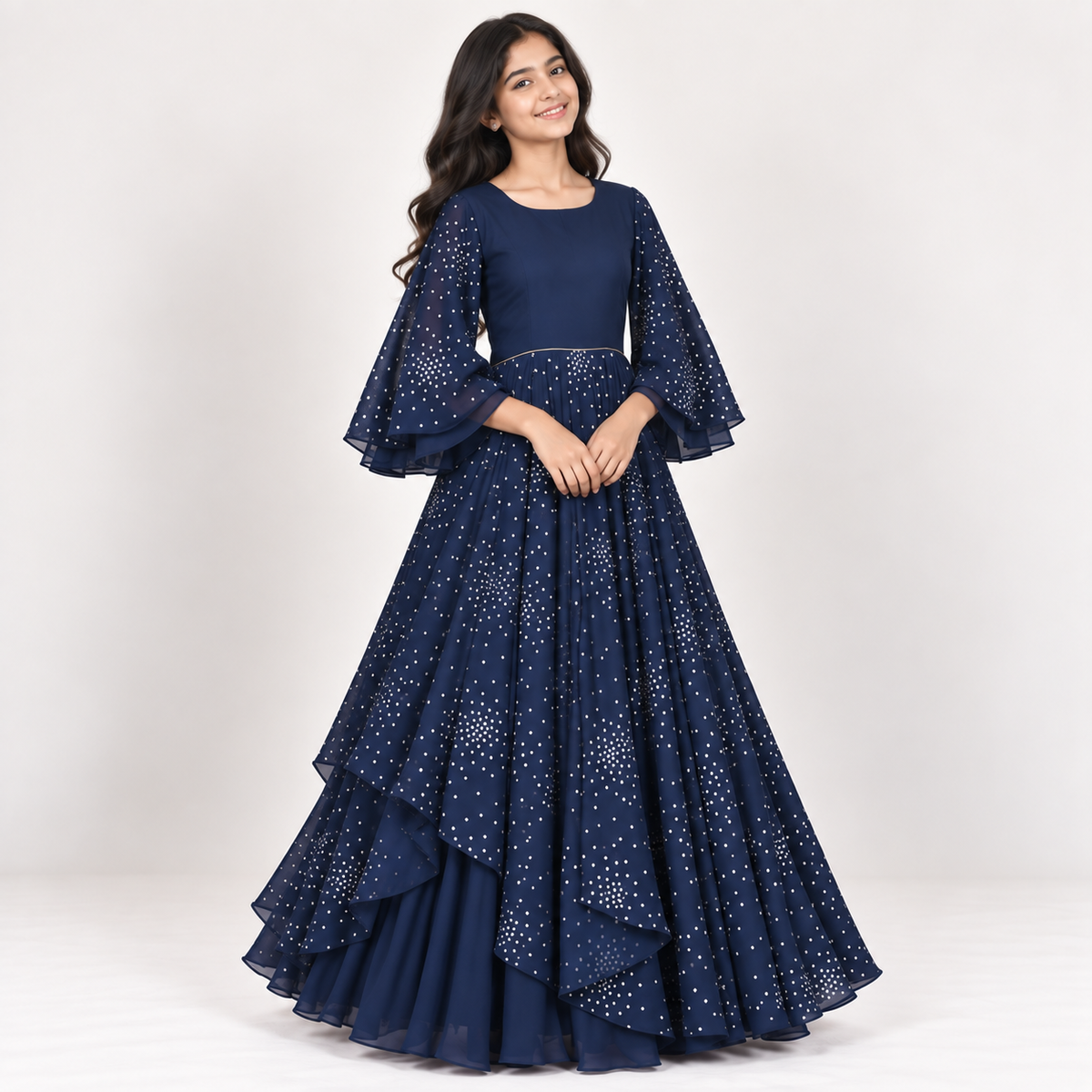Nyla Sequin Gown for Girls | 14-18Y