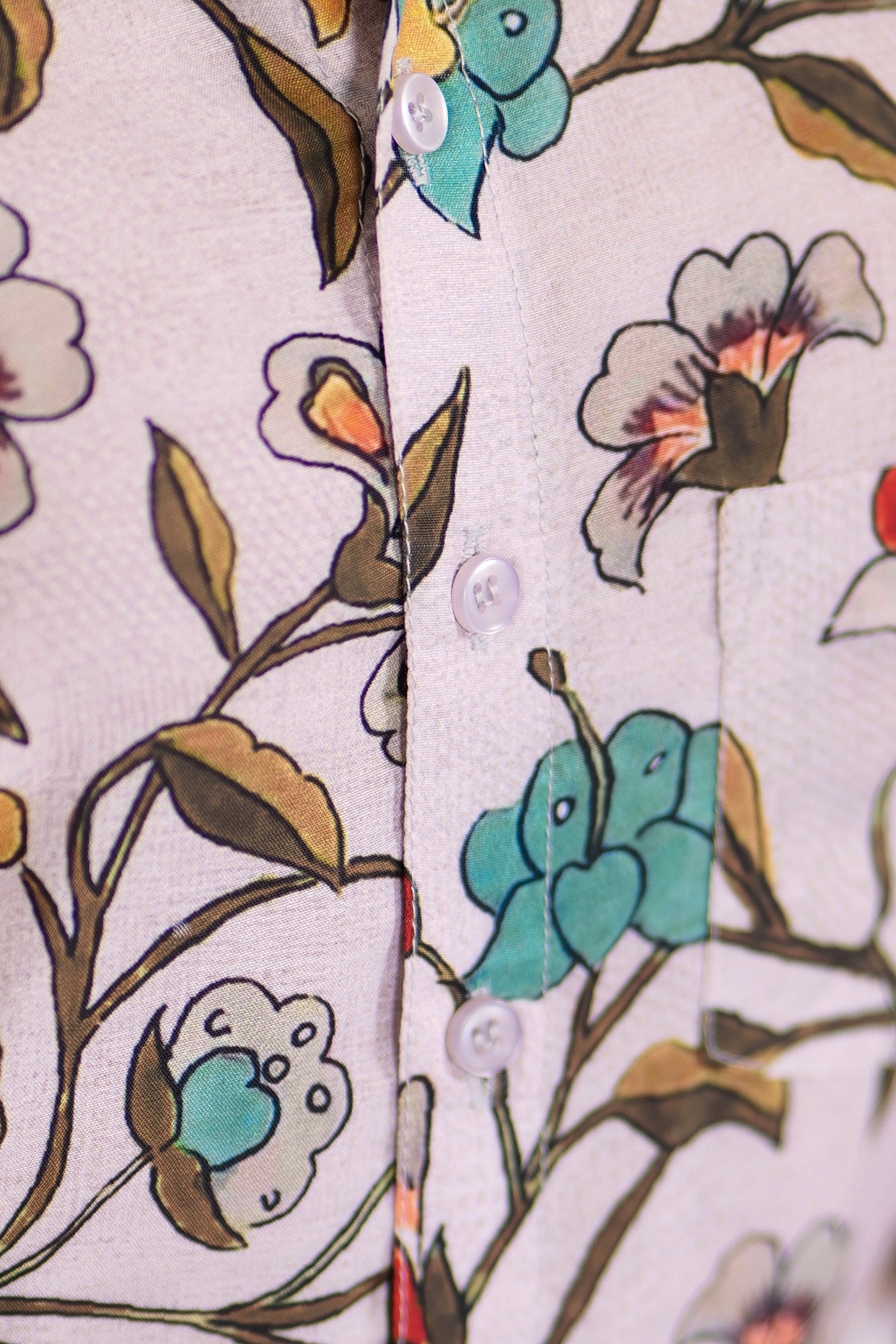 "Boys Printed Partywear Shirt in Soft Mul Mul Fabric - Classic Grey for Stylish Celebrations"