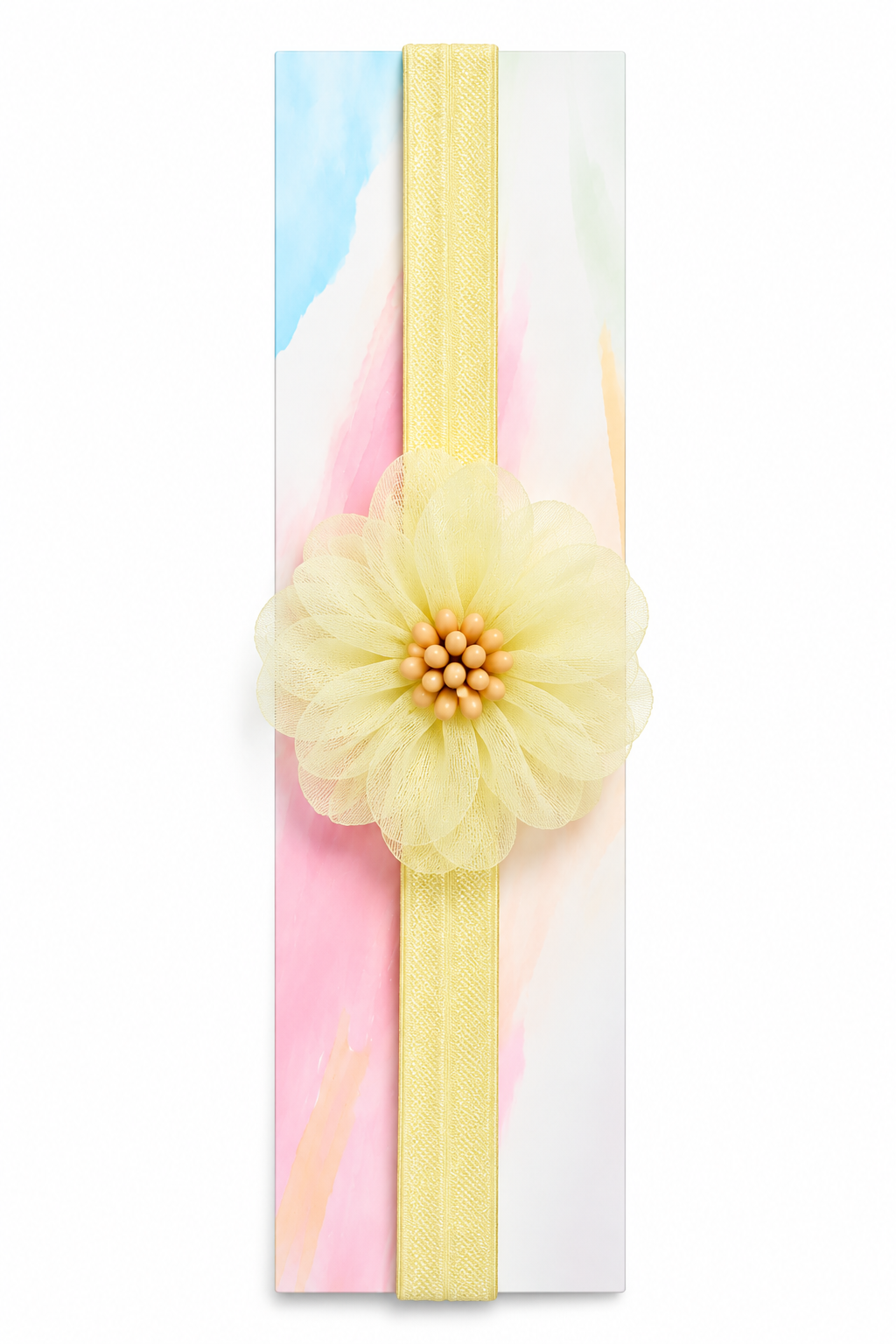 Hairband with Floral Applique