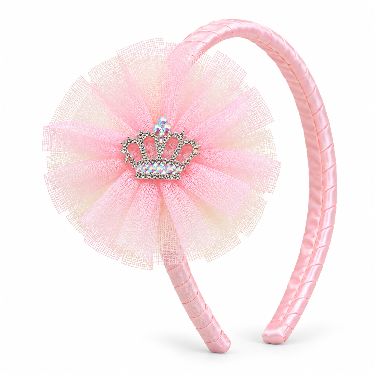 Tulle Crown Birthday Headband
