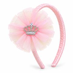 Tulle Crown Birthday Headband