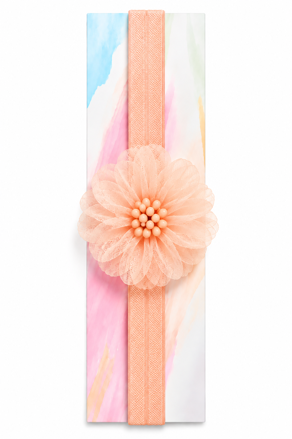 Hairband with Floral Applique