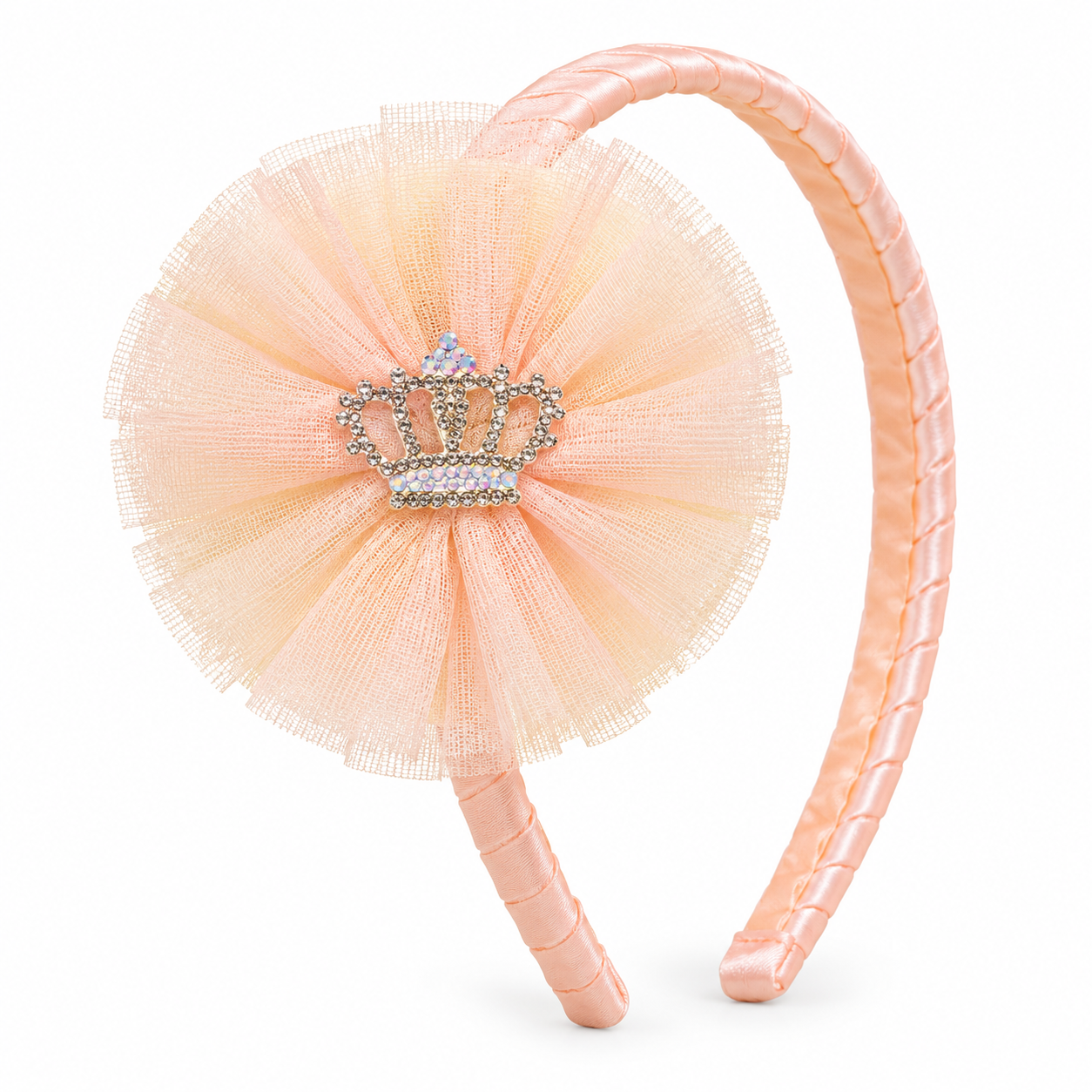 Tulle Crown Birthday Headband
