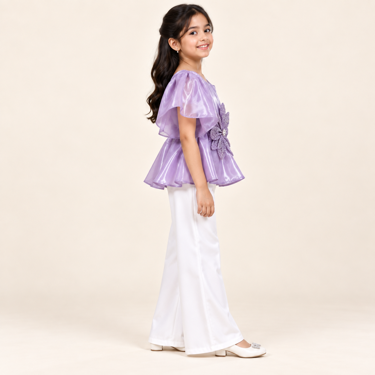 Lavinia Peplum Co-Ord Set for Girls | 7Y to 18Y