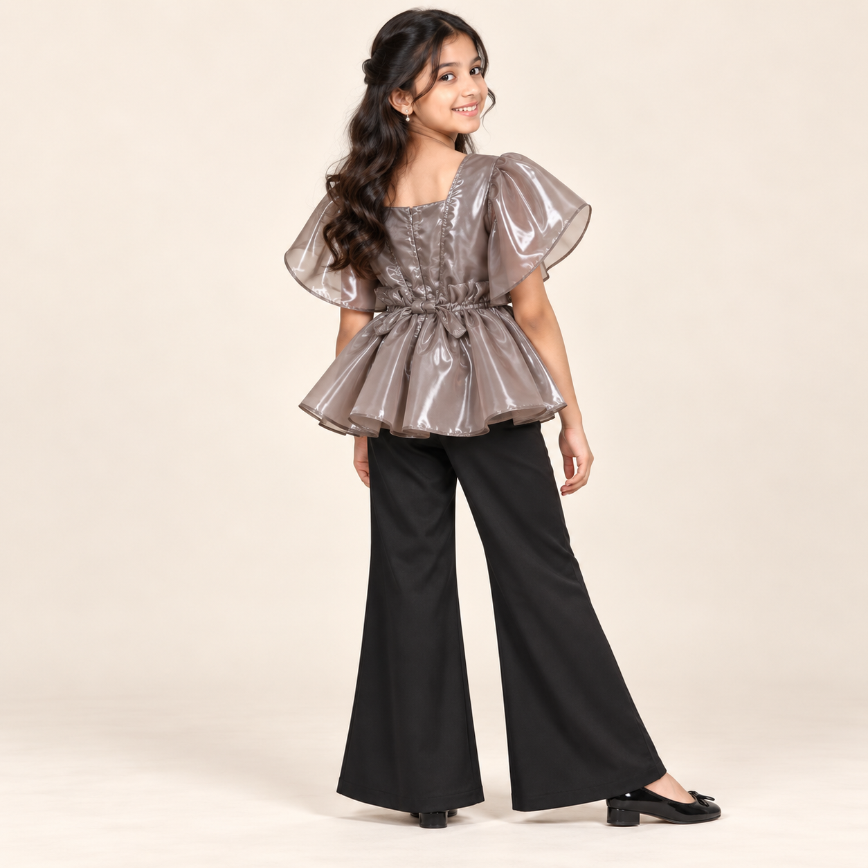 Lavinia Peplum Co-Ord Set for Girls | 7Y to 18Y