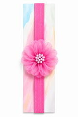 Hairband with Floral Applique