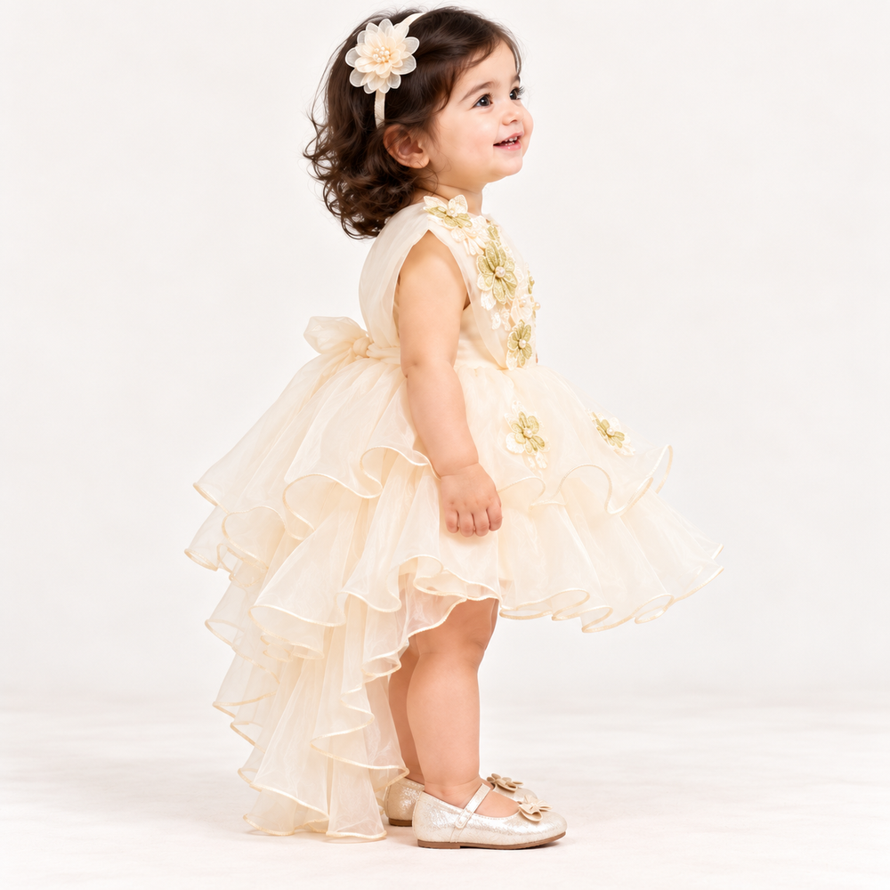 Pink Dream High-Low Dress for girls